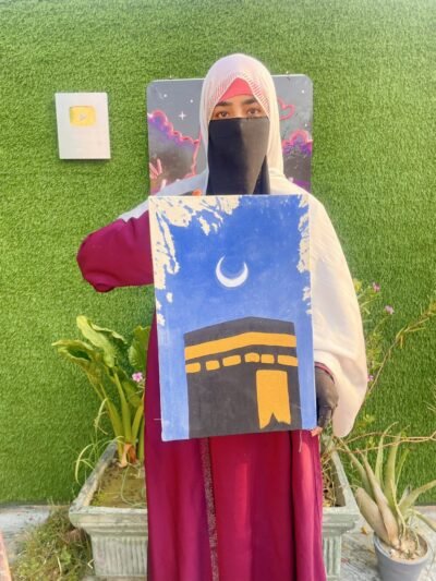 Khana Kaaba Islamic Wall Art – Handmade Islamic Painting